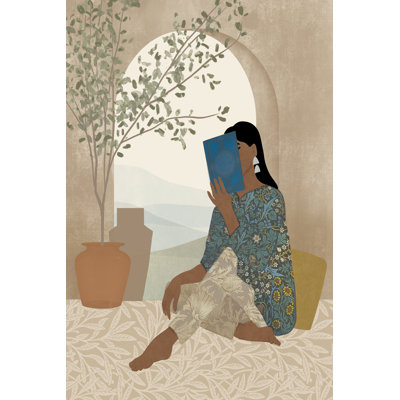 «Ilkinas Reading Nook II» sur toile par Victoria Barnes