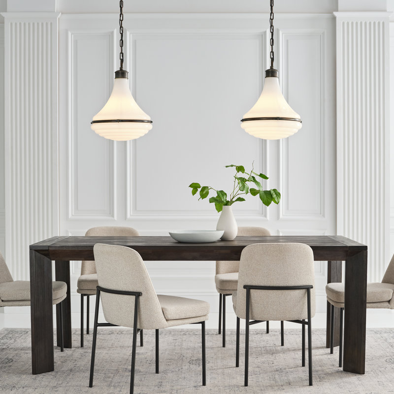 Wesley 1 - Light Pendant, Hand-Rubbed Antique Brass