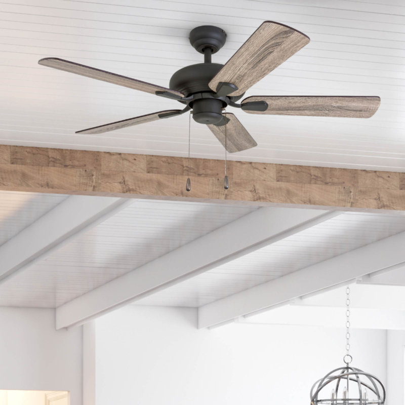 Ventilateur de plafond 42 po sans lumière Russwood, Télécommande à 3 vitesses