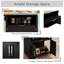 Armoire d'extérieur polyvalente avec surfaces de travail pliables et extensibles