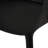 Outdoor Chair Azalea - , Frame, Modern Vibe, Black Polypropylene, 23.36in D, 21.34in W, 32.64in H, 12.12lb Wt Feature, Clean Lines, 23in Deep, 21.5in Wide, 33in Tall, Heavy