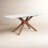Cava Ash Solid Wood Base Dining Table