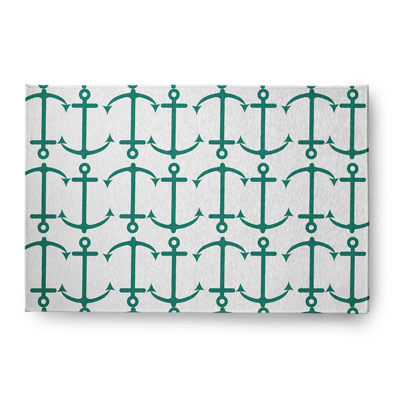 Verly Chenille Abstract Indoor Rug, Rectangle 4' x 6'