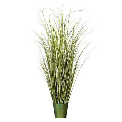 Artificial Potted Native Green Grass.
