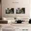 Impression sur toile Grunge Gold-1899535812
