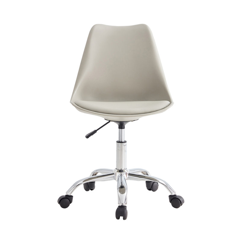 Pinar Polyester Blend Office Chair, Grey