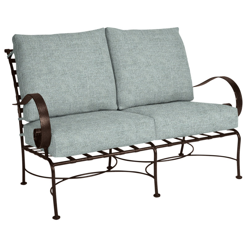 Classico Outdoor 2 - Seat Loveseat, Copper Creek, Alcazar Redwood