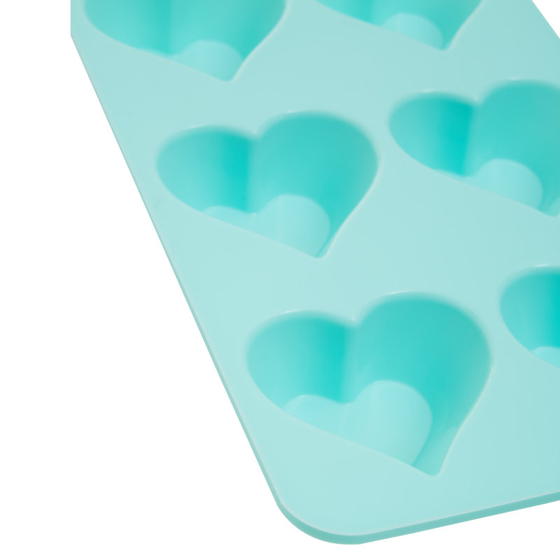 Premier Housewares Zing Silicone Muffin Pan with Lid, Green