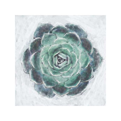 Succulent Paint 2 - Wrapped Canvas Painting