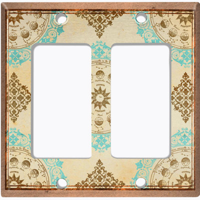 2 - Gang Toggle Light Switch Standard Wall Plate