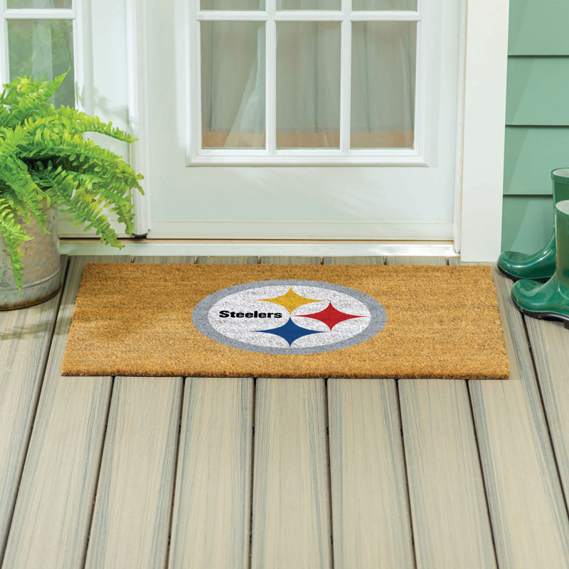 Grand tapis couleur coco Pittsburgh Steelers, 36 po x 24 po