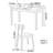 Simple Rectangular Storage Drawer Writing Desk-884114172