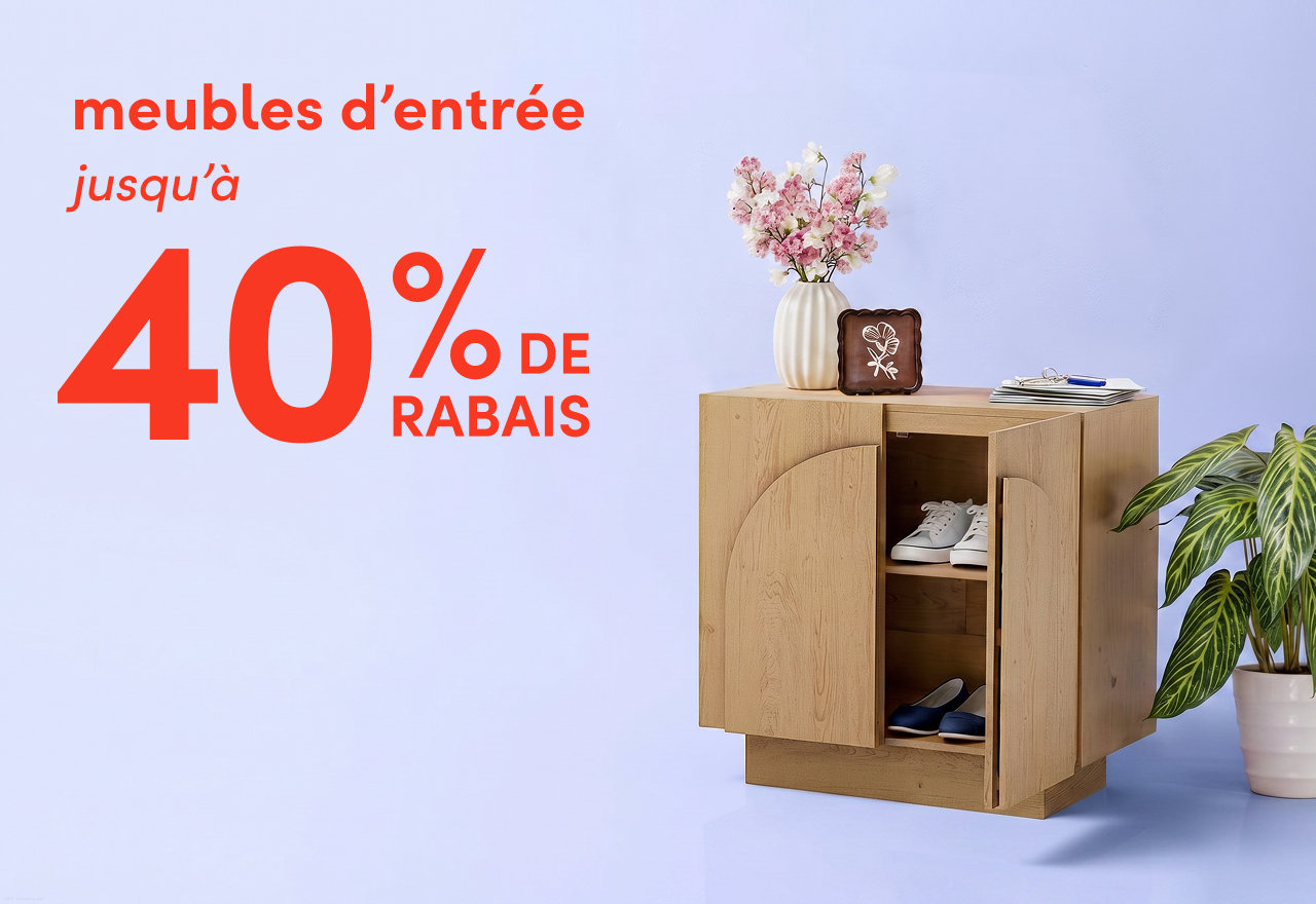 meubles d'entrée en solde