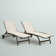Bembo 66.93" Long Reclining Chaise Lounge with Wheels
