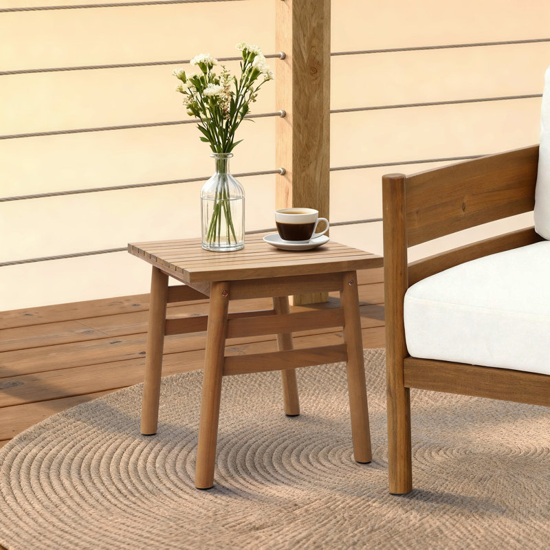 Table d'appoint de jardin 18,5 po
