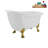 53.1'' x 25.6'' Soaking Acrylic Bathtub-72770252-76285537