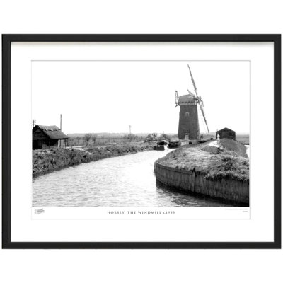 Horsey, The Windmill C1955 by Francis Frith - Single Picture Frame Print