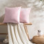 (Covers With Inserts) Set of Two 18'' or 20'' Solid Colours Flat Pattern Throw Pillows-23327417-23327428-23327427