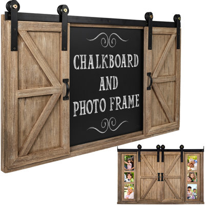 Excello Global Products Magnetic Steel Wall Chalkboard