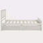 Lit plateforme simple avec deux tiroirs