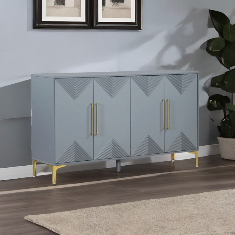 Breege Accent Cabinet, Gray