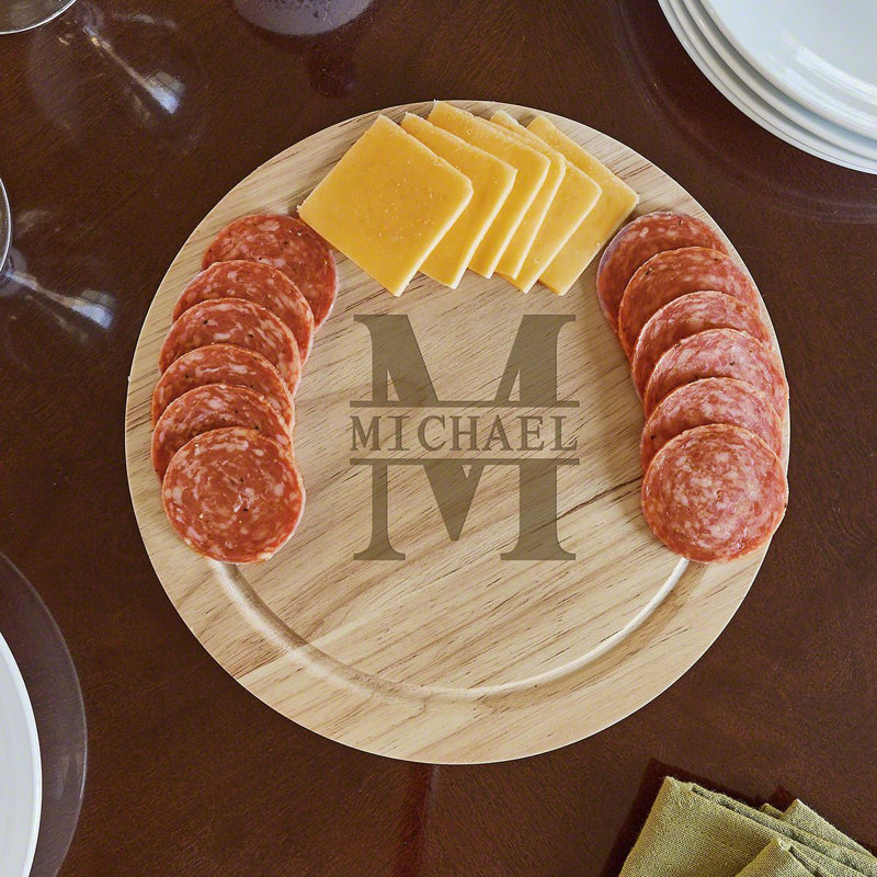 Ensemble de planche à fromage pivotante Oakmont, Oui