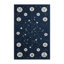 Machine Washable Space Gray Area Rug