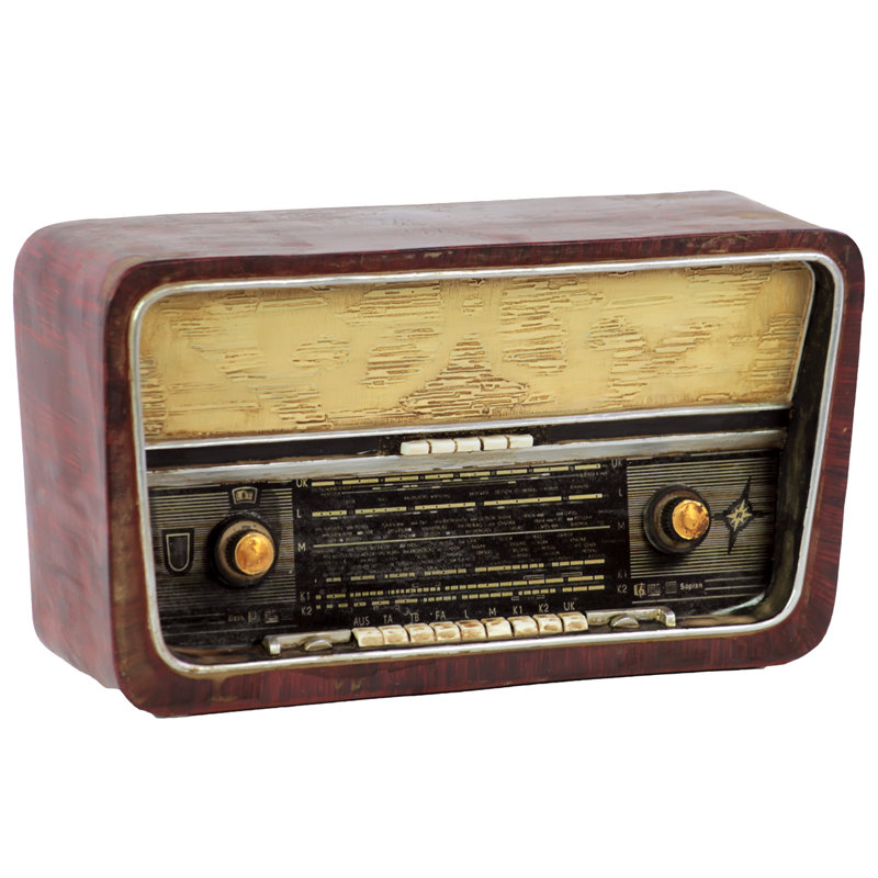 Resin Radio Radionette Symfoni-3D Maroon