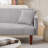 Breccia 74'' Upholstered Square Arm Sofa Bed-1386961621