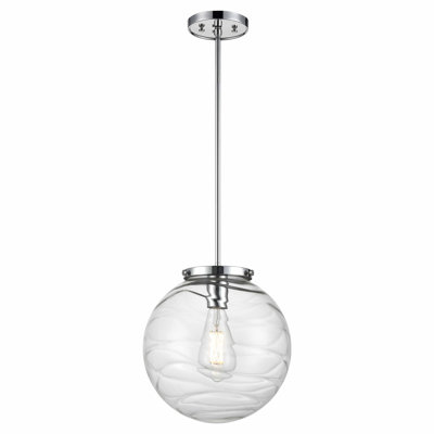 Luminaire sphère suspendu 1 lumières simple Colombard