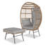 Fauteuil de patio en rotin surdimensionné avec repose-pieds-1557776726