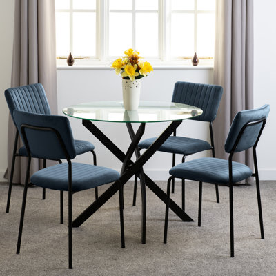 Yelena 4 - Person Dining Set