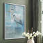 Blue Heron II, reproduction encadrée - bois massif-1642084088-1642084089