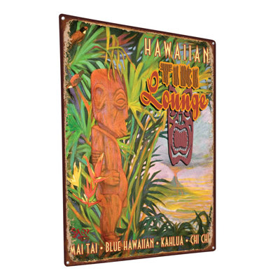 " Tropical Hawaiian Tiki Lounge "