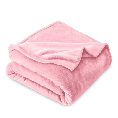 Bare Home Microplush Fleece Blanket - Kid