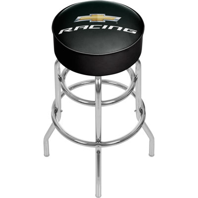 Chevy Racing Swivel Upholstered Counter Stool