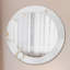 Huldar Glass Flat Wall Mirror