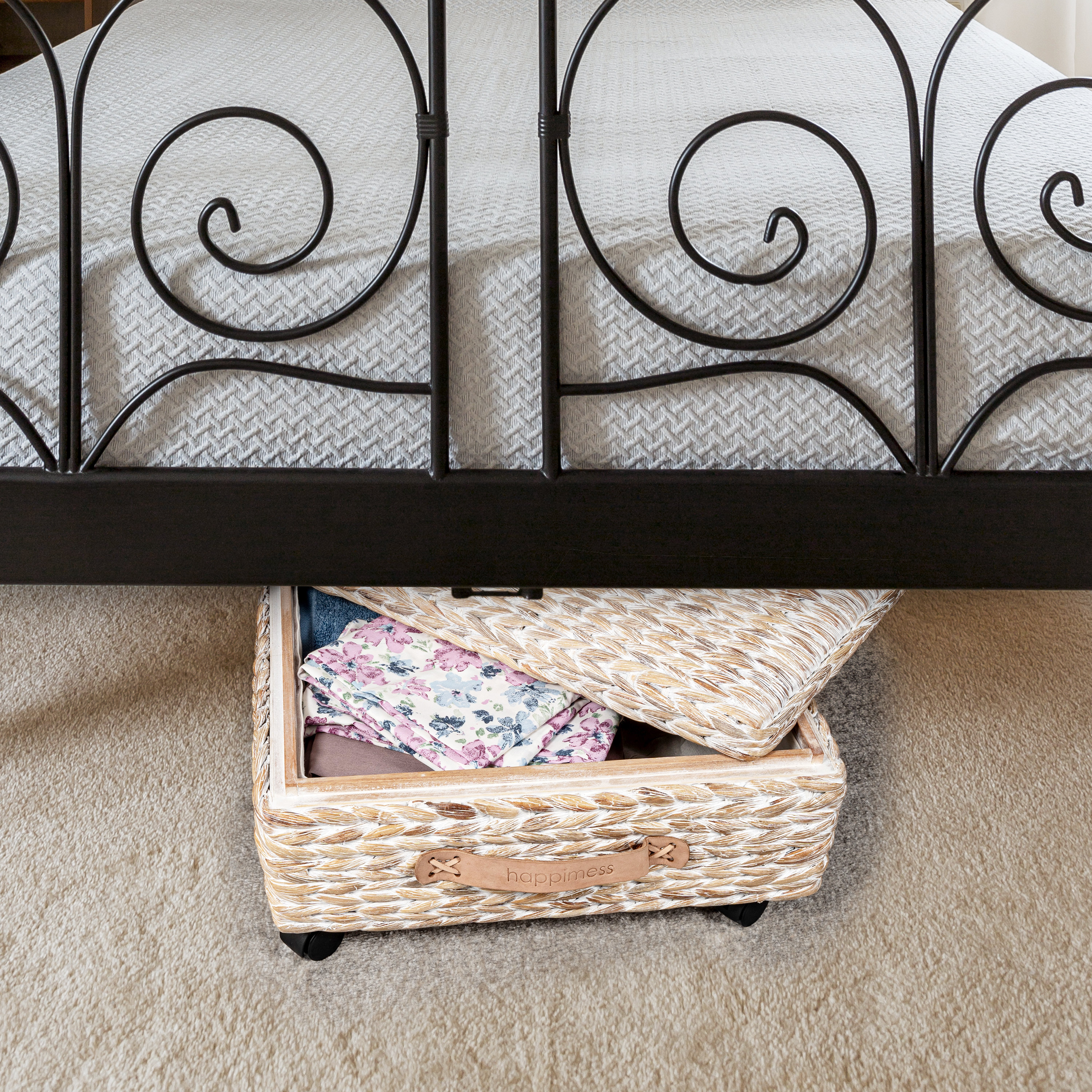 Bayou Breeze Wicker Storage Bin & Reviews | Wayfair