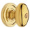 Keyed Egg Knob with Classic Rose