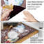 Tapis de séchage à vaisselle à motif de café pour comptoir de cuisine 24 po x 16 po, support en caoutchouc antidérapant à séchage rapide avec support en caoutchouc pour machine à café
