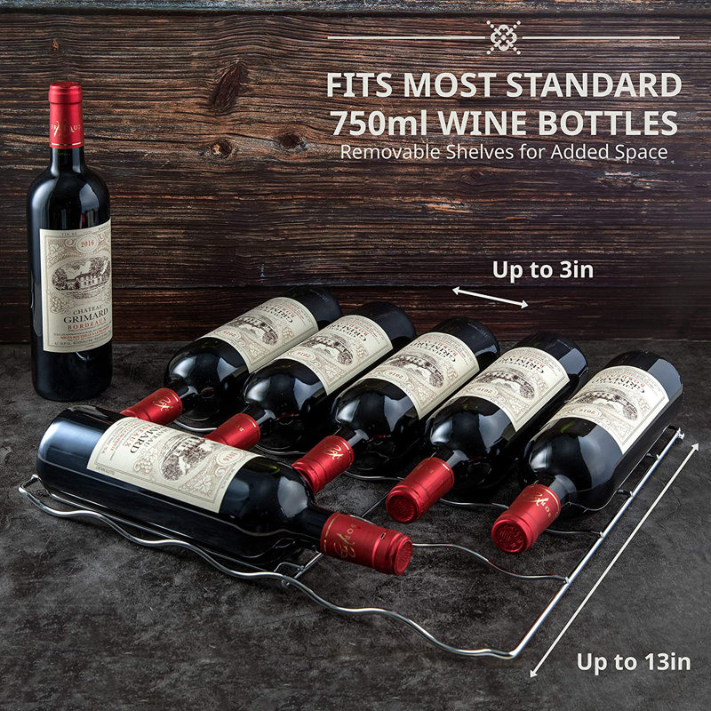 Réfrigérateur à vin 43 bouteilles à poser à deux zones