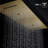 Varese Brushed Gold Remote Controlled Thermostatic Shower System