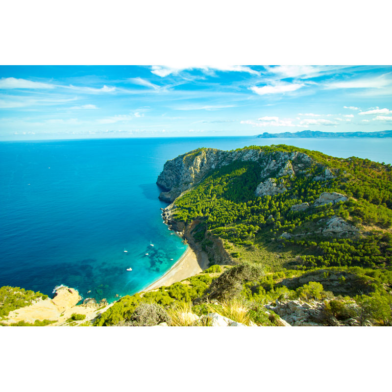 Coll Baix Mallorca Island - Wrapped Canvas Print, 20cm H x 30cm W