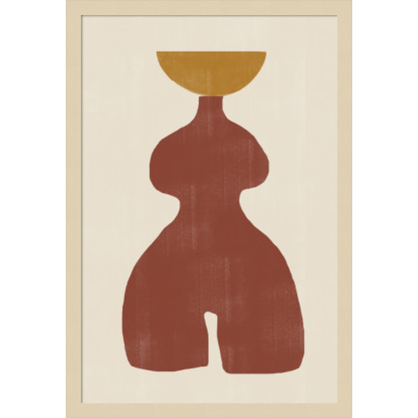 Rockingham "Vase No. 11" Print, Brown, 25" H x 17" W