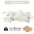 Modular Sectional Sofa with 2 Ottomans (Beige)
