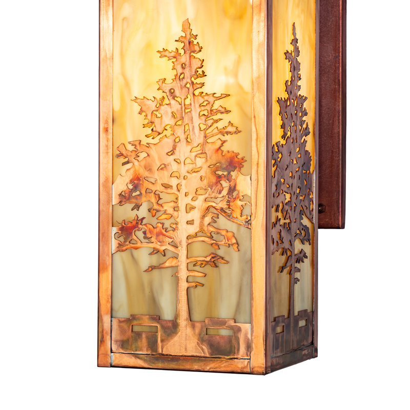 7.5" Wide Hyde Park Tamarack Wall Sconce