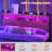 Miljenko Headboard with Led Lights & Charging Station-1320450354-1320450355