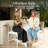  Set Of 2 Indoor Outdoor Counter Height Barstools W/ All-Weather Rope & Aluminum - Gray/Meteor-245420978