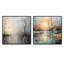 Ensemble de salon gris et gris Forest Spring Tranquility I - Forest Wall Art-1745458123-1745458118
