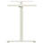 Standing Desk Frame Adjustable Legs Computer Desk Base for Home Office-36124606
